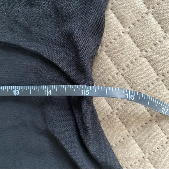 Black button up mini dress - Picture 10 of 12